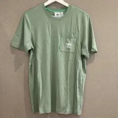 新品　adidas オリジナルス　Tシャツ　ヘンプ　M グリーン