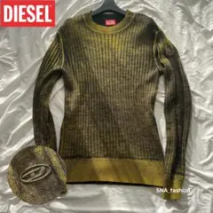 DIESEL K-ANDELERO イエロー M ニット セーター