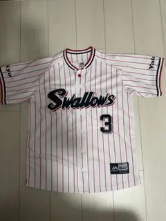 東京ヤクルトスワローズ 大下佑馬選手 直筆サイン入り ユニホーム S 