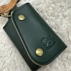 IL BISONTE キーケース グリーン