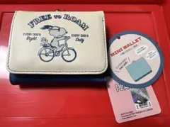 PEANUTS SNOOPY 三つ折り財布 ミニウォレットのサムネイル