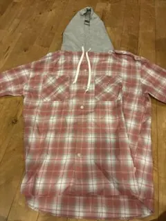 チェック柄 半袖シャツ