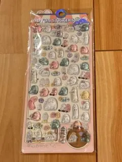 新品！正規品ボンボンドロップシール　3Dキラキラぷくぷくシール　オバケーヌおばけ