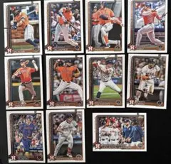 Topps 2025ヒューストン・アストロズ 11 枚セット