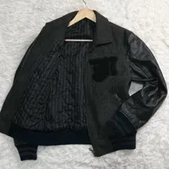 ムッシュニコル MONSIEUR NICOLE スタジャン　裾革　ビンテージ 2025年最新】MONSIEUR NICOLE スタジャンの人気アイテム - メルカリ