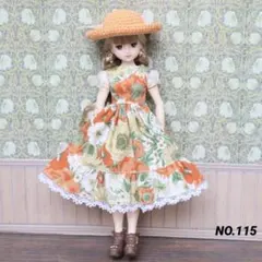 NO.115 22cmドール服＆小物 ハンドメイドのサムネイル