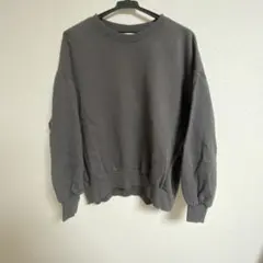 tiptop   タグ付きスウェット　チャコールグレー　×裏起毛のサムネイル