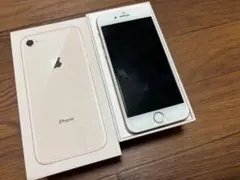 即日発送！美品！箱付！iPhone8 64GB 純正バッテリー