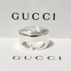 【美品】GUCCI グッチ Gリング リング 11号