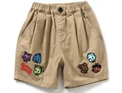 オサムグッズ キッズ ハーフパンツ ベージュ 100cm