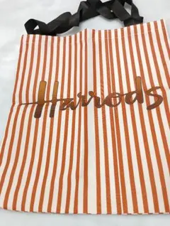 Harrods トートバッグ ストライプ柄　新品のサムネイル