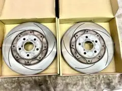 トヨタ GRヤリス 純正ディスクローター 左右 2ピース　スリット入り トヨタ GRヤリス 純正ディスクローター 左右 2ピース スリット入り