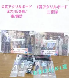 ワールドトリガー　一番くじ　F·Ｇ賞アクリルボードセット