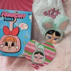 パワパフ　クライベイビー　ポップマート　ぬいぐるみペンダント