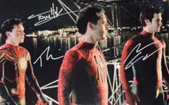 アンドリュー・ガーフィールド 直筆サイン入り 11×14 スパイダーマン