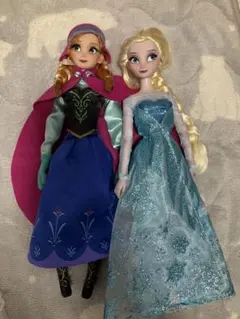 アナと雪の女王　クラシックドール　アナ　エルサ　2個セット