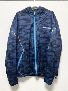ラフアンドロード ウインドガードストレッチライドZIPパーカーFP LLサイズ
