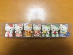 当時物 ハローキティ フルーツフィギュアセット ソフビ 指人形 マスコット
