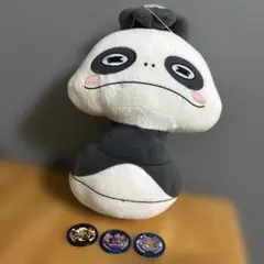 ツチノコパンダとメダル3枚