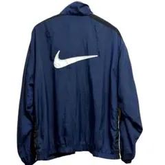 ヴィンテージ90年代 銀タグNike ナイキ トラックジャケット スウッシュXLのサムネイル