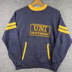 70s 80s頃 USA製VELVASHEENカレッジスウェット Lイエロータグ