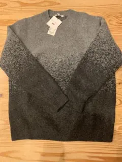 ユニクロ JWアンダーソン スフレヤーン グラデーションクルーネックセーターＭ