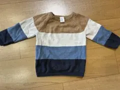Ｈ&M ストライプニットセーター 長袖　80