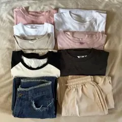 ☆値下げ☆ トップス・パンツ 9点まとめ売りのサムネイル