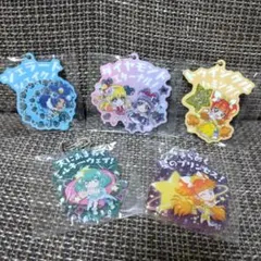 プリキュア　アクリルキーホルダー 5個セット