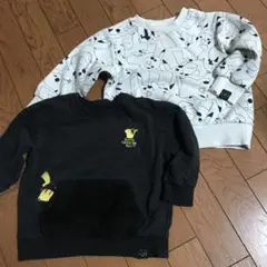 GU ピカチュウ トレーナー 100cm 2枚