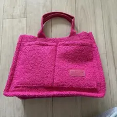 mako　CharmantSac シャルマントサック　サーモンピンク シャルマントサック フリンジトート サーモンピンクM - メルカリ