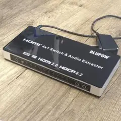 BLUPOW HDMI 4×1 Switch ＆Audio Extractor