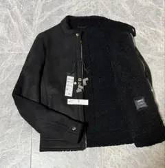 エンメティ ムートンジャケット Emmeti未使用に近い EMMETIエンメティ ムートンジャケット ORWEL BLACK | ITAL STYLE WEAR