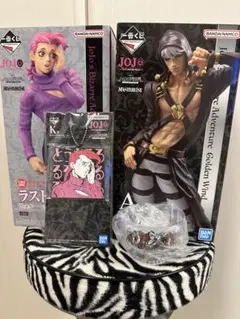 ジョジョの奇妙な冒険 1番くじ　ラストワン　A賞セット　下位賞おまけ付き