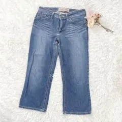 シーセブンティーン C17 デニムパンツ アンクル丈 ブルー カジュアル Lのサムネイル