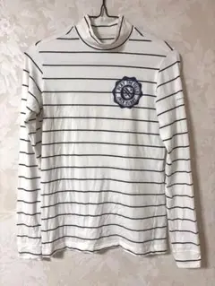 JACK BUNNY ボーダー タートルネック 長袖カットソー