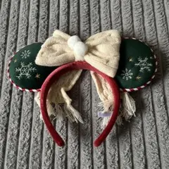 ディズニー　カチューシャ　クリスマス　2025