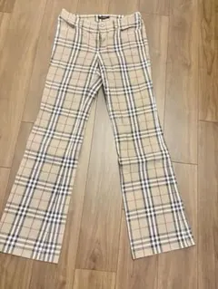 BURBERRY チェック柄 カジュアルパンツ 38のサムネイル