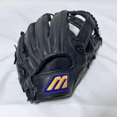 ミズノ ビューリーグ 二岡モデル 一般軟式グローブ 内野手用 黒 - メルカリ