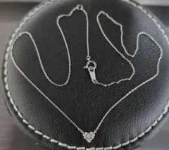 ヴァンドーム青山　k18 ハートネックレス　ダイヤモンド