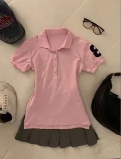 SHEIN ピンク ポロシャツのサムネイル