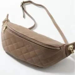 【美品】AULENTTI キルティング　ウエストバッグ　ボディバッグ　キャメル 2026年最新】AULENTTI レディース ボディバッグ・ウエストポーチの人気