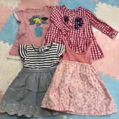 GAPワンピース　80センチ　フリルワンピース　デニムワンピース