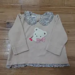 ファミリア リアちゃん 刺繍 トレーナー 80