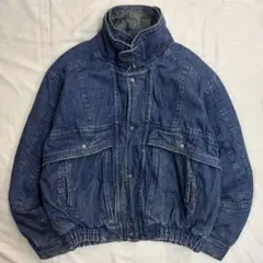 1990s Vintage,Denim Bomber jacket