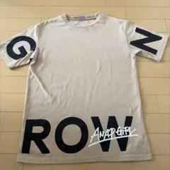 ANAP GIRL Tシャツ ベージュ ロゴプリント