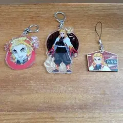 鬼滅の刃　アクリルキーホルダー　ストラップ