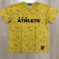 アスレタ 半袖Tシャツ イエロー Lサイズ　ブラジルのサムネイル