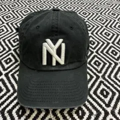 AMERICAN NEEDLE ブラックキャップ ロゴ刺繍