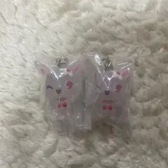 ジュエルペット　ルビー　めじるしアクセサリー　２個セット